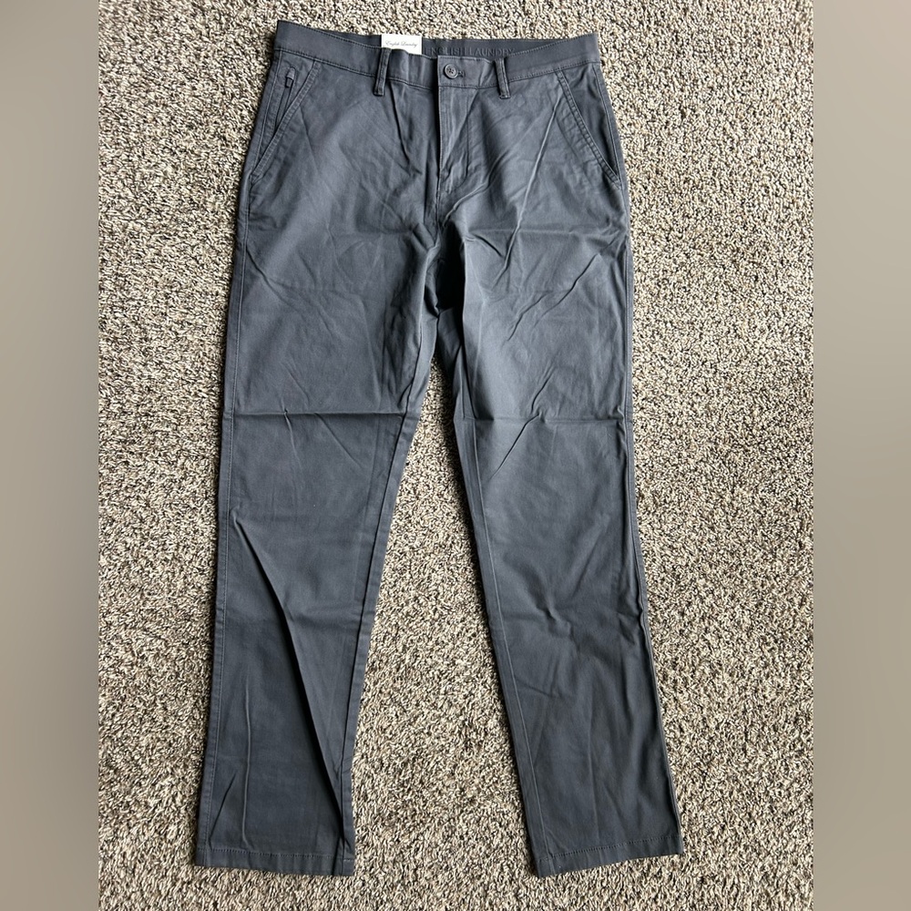 English Laundry Charcoal Chinos